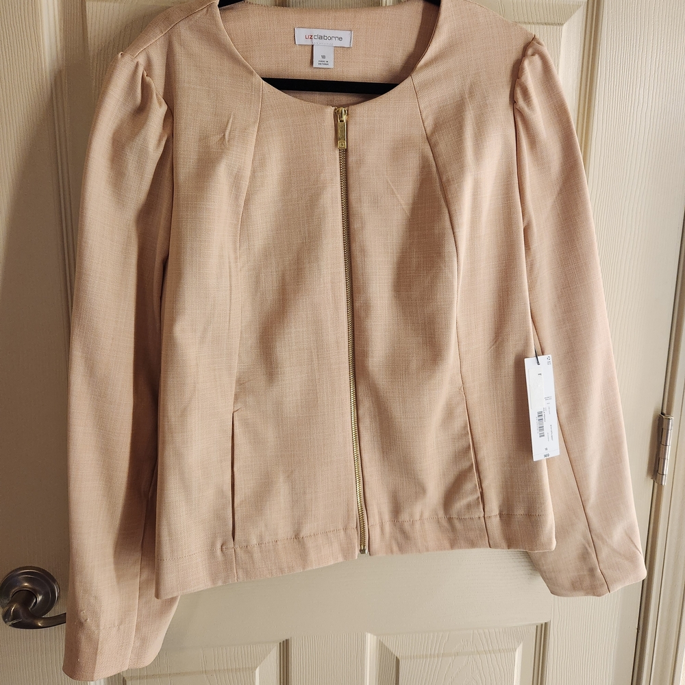 Liz Claiborne Women's Beige Blazer